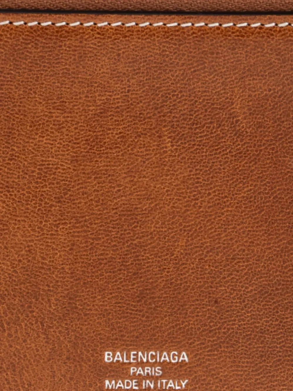 Balenciaga Envelope lange munt- en pasjeshouder Bruin