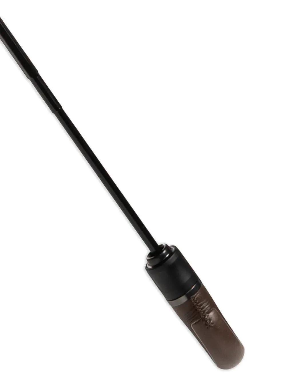 Moschino Opvouwbare paraplu met monogram-print Bruin