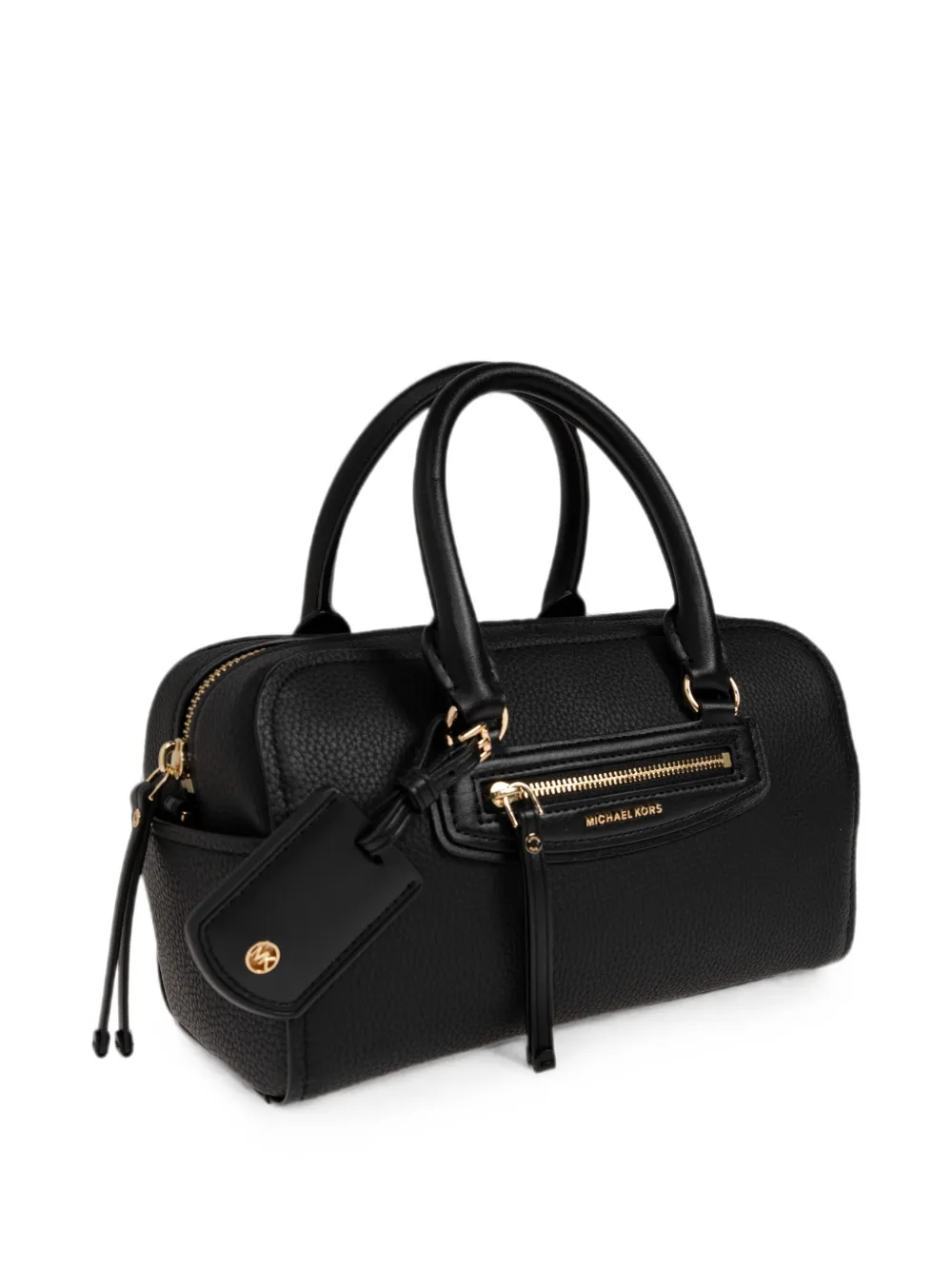 Michael Kors Jet Set Travel leather tote bag Zwart