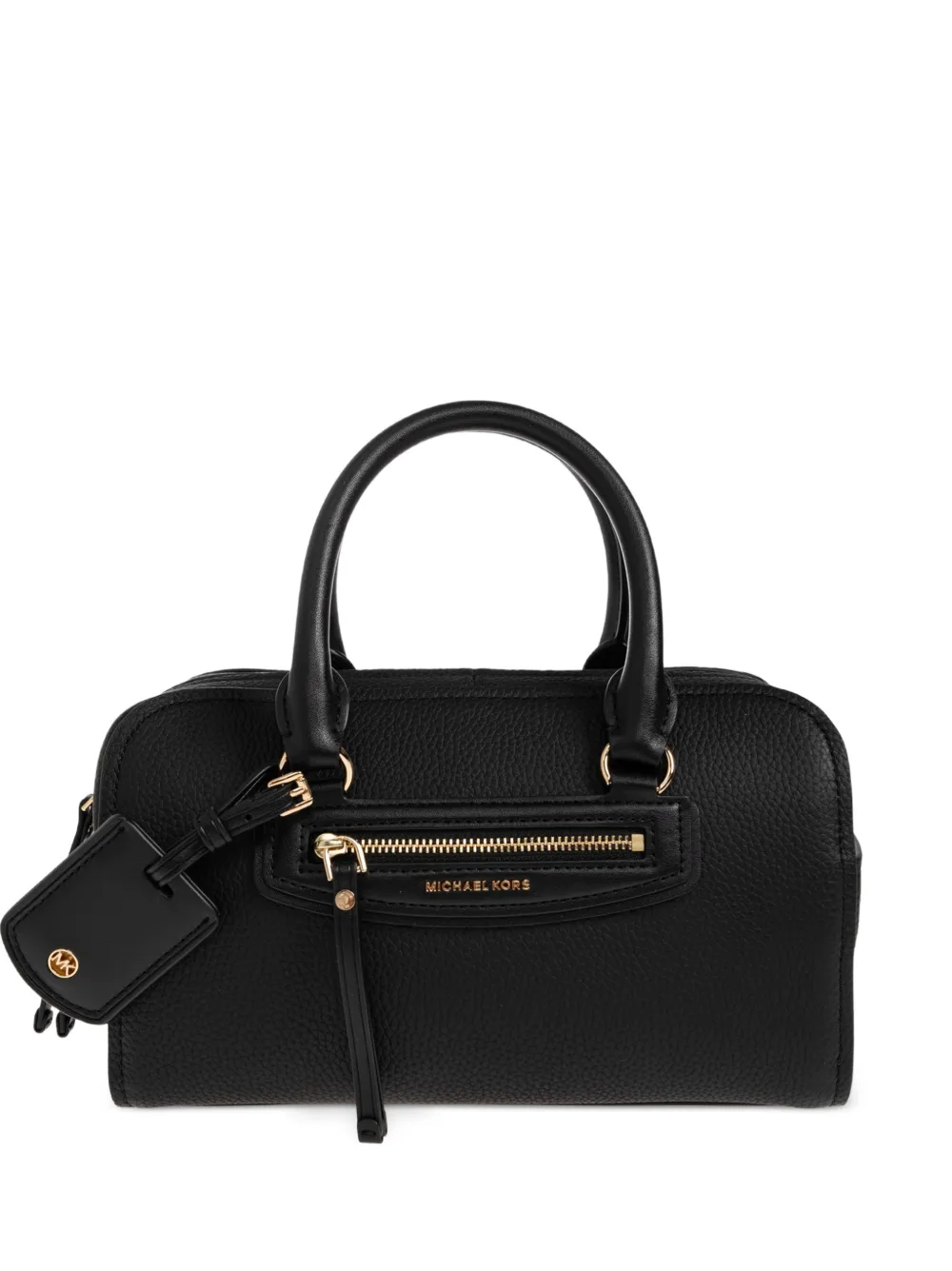 Michael Kors Jet Set Travel leather tote bag Zwart