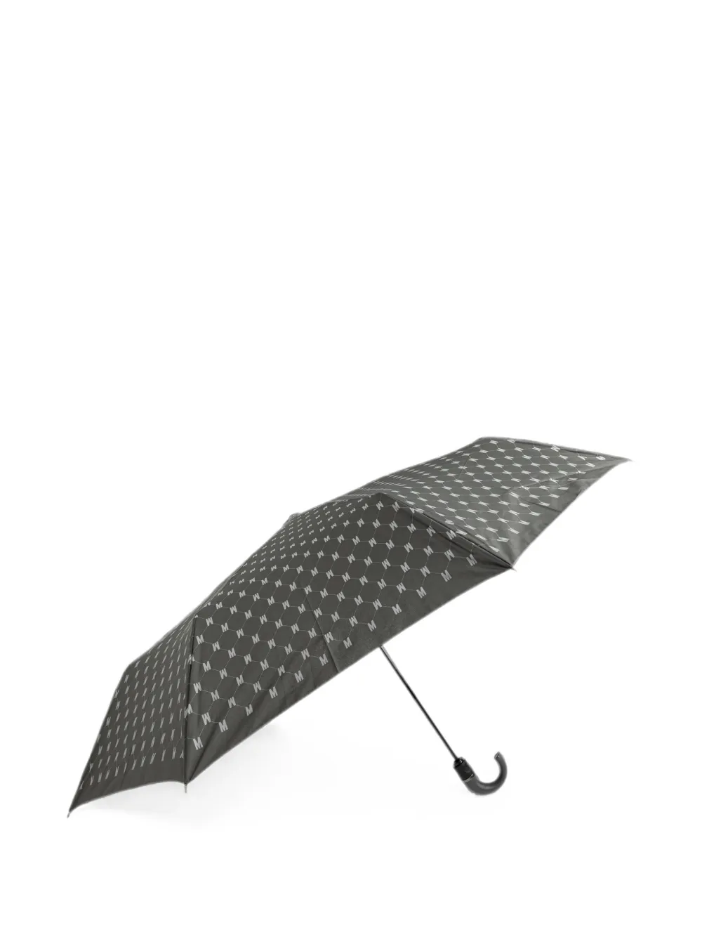 Moschino Ombrello con monogramma - Grigio