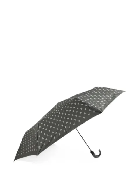 Moschino monogram-print folding umbrella