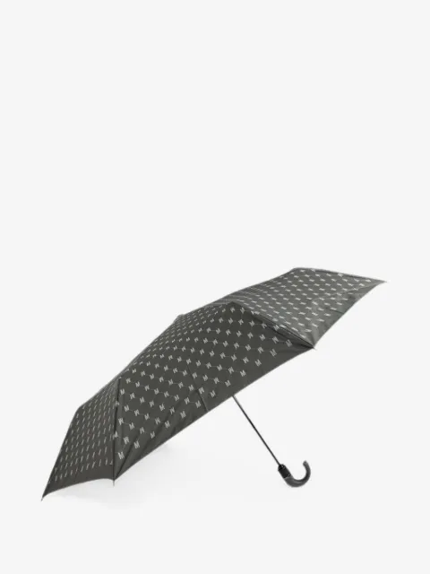 Moschino paraguas plegable con monograma
