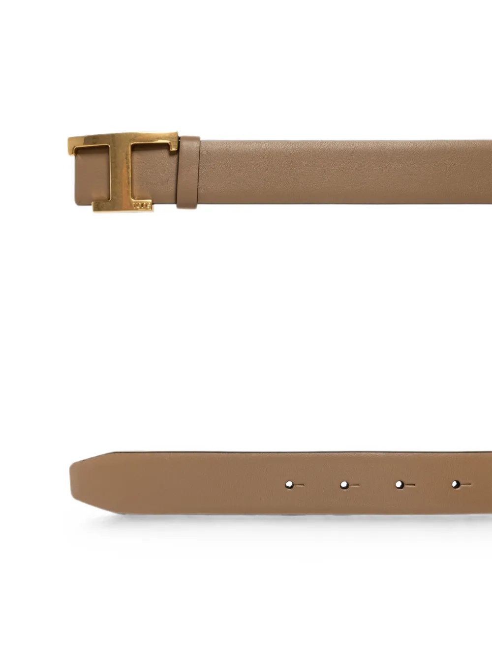 Tod's T Timeless leren loafers Beige
