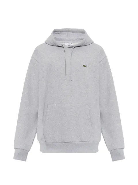 Lacoste logo-patch hoodie