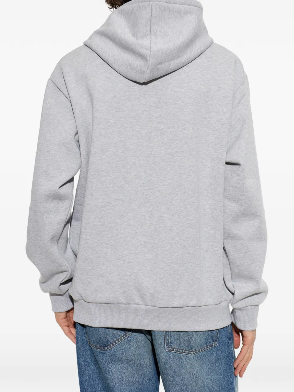 Lacoste Hoodie met logopatch Grijs