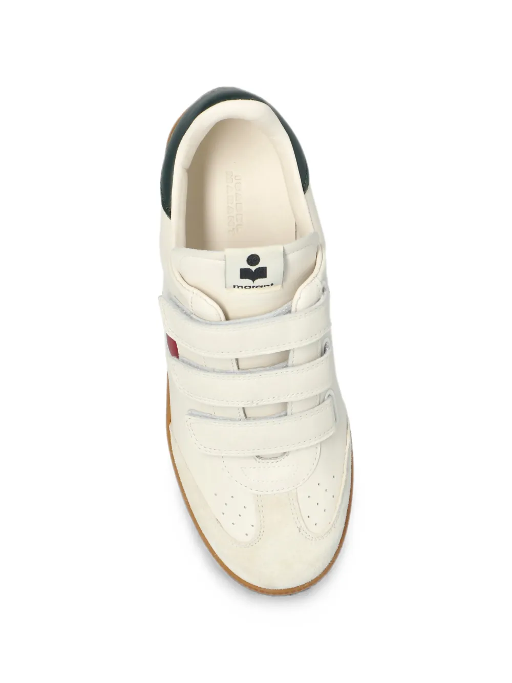 ISABEL MARANT Beth touch-strap sneakers Beige