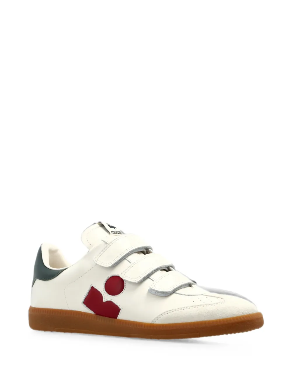 ISABEL MARANT Beth touch-strap sneakers Beige