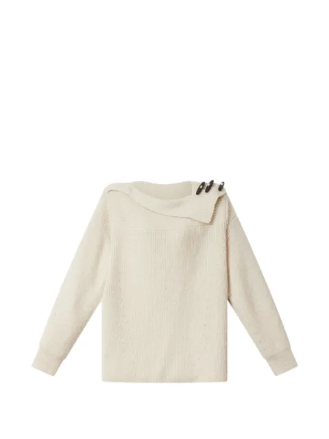 ISABEL MARANT Thais toggle-fastening sweater