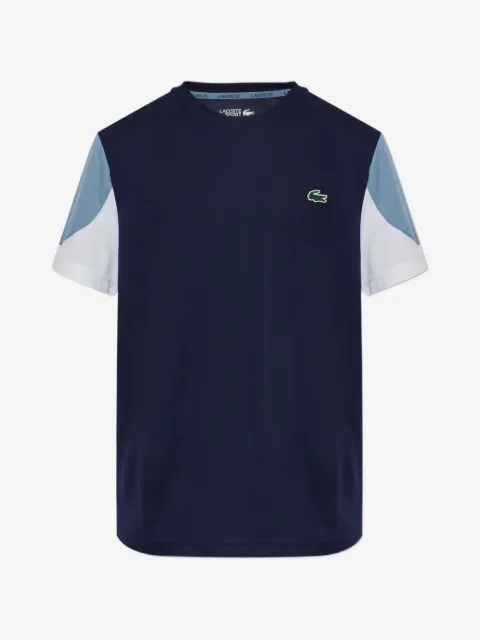 Lacoste camiseta con parche del logo