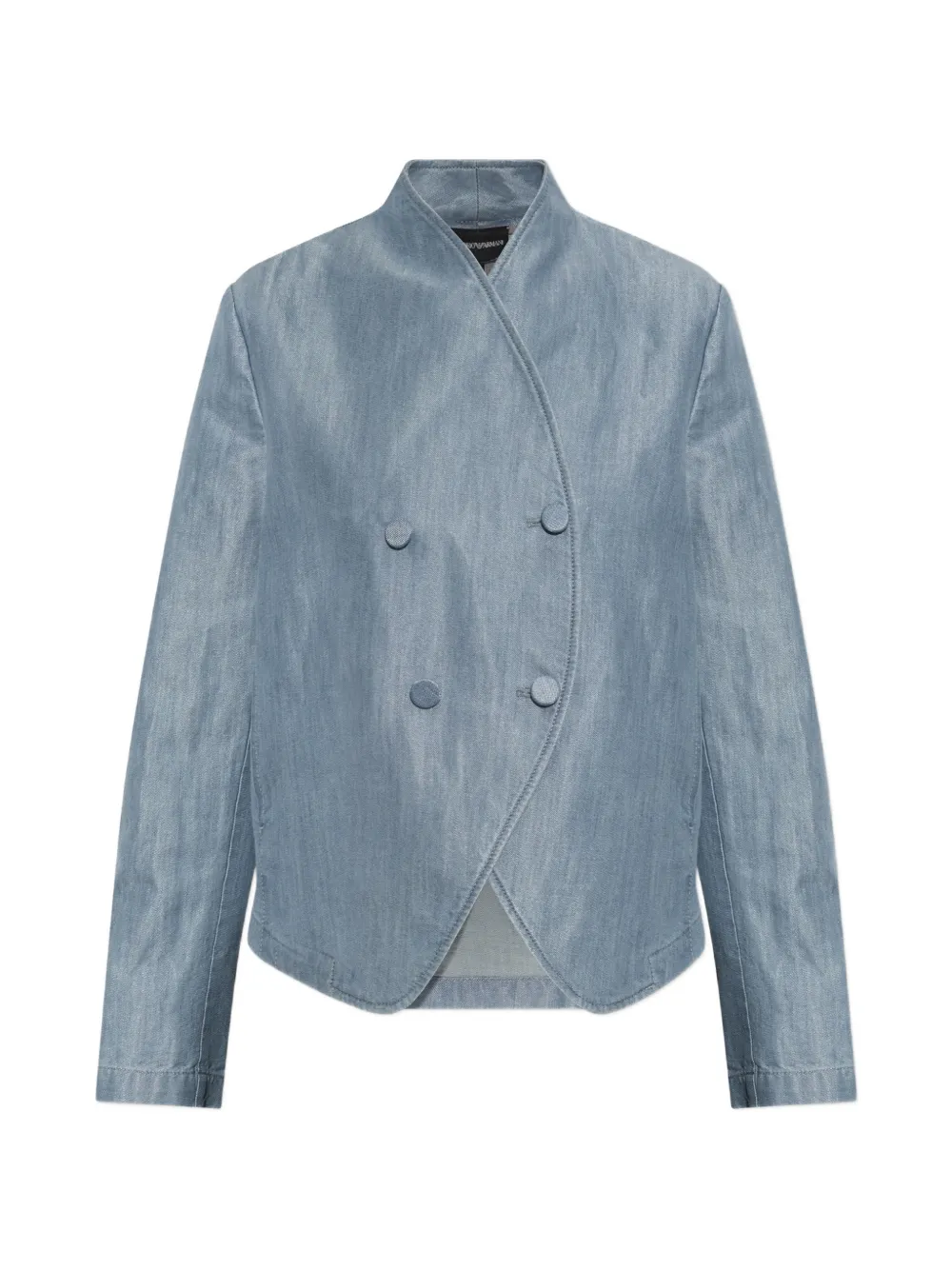Emporio Armani double-breasted blazer - Blau