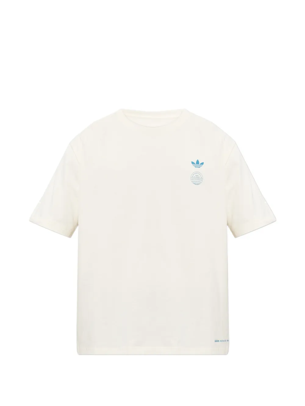 Adidas x Bad Bunny DTMF merch cotton T-shirt Beige