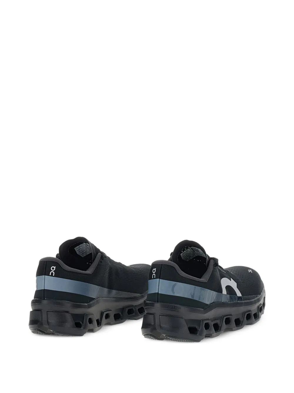 On CloudTec mesh sneakers Zwart