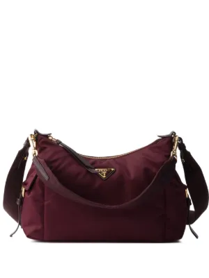 Prada Explore Large Re-nylon And Leather Bag | Brown | FARFETCH
