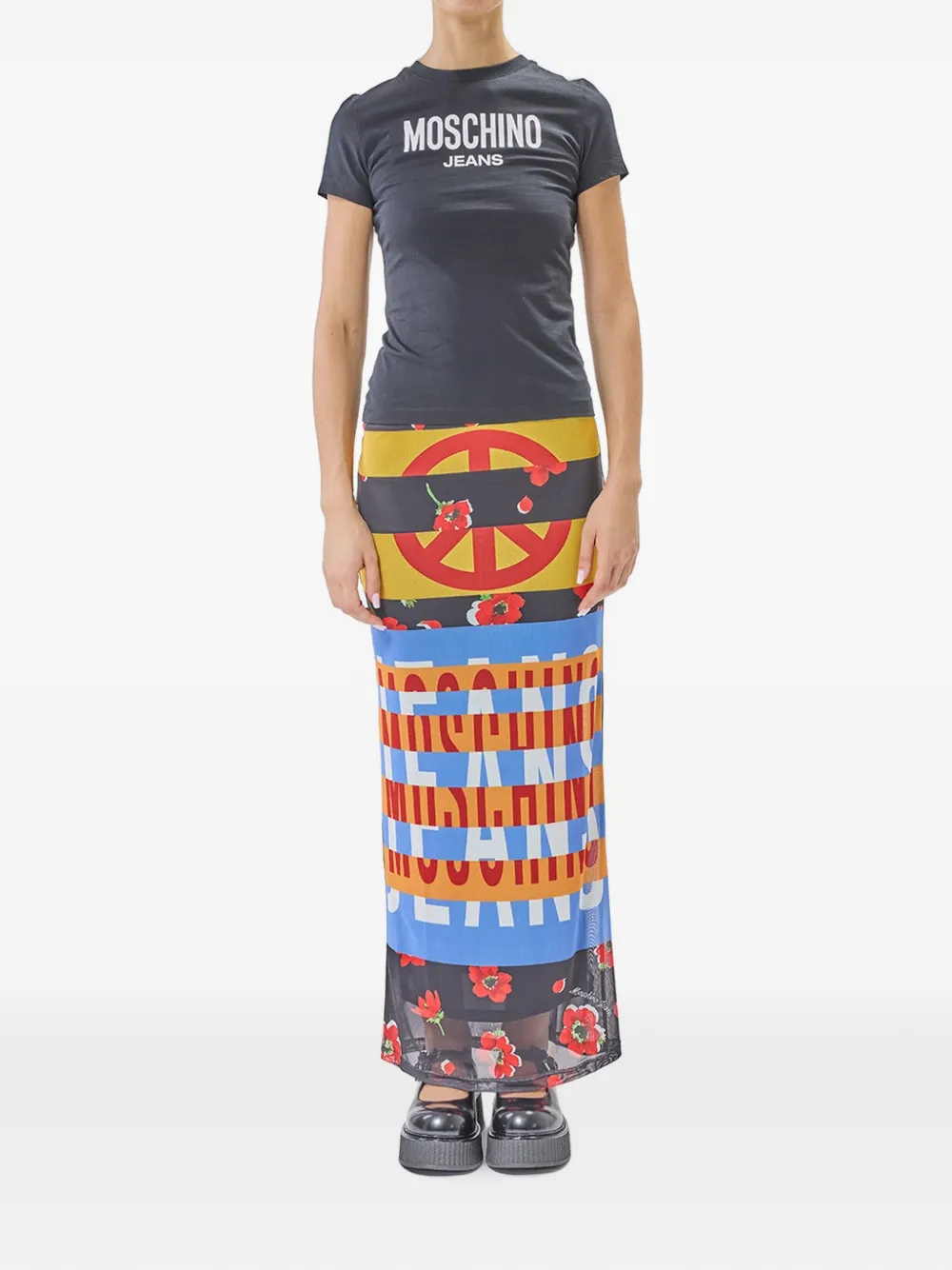 MOSCHINO JEANS Tulen rok Zwart