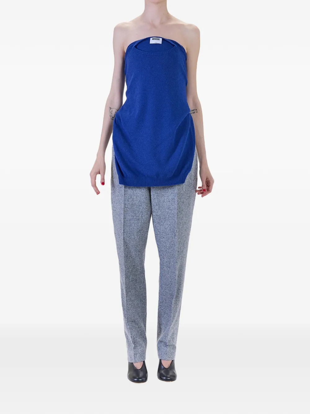 Moschino Pullover top Blauw