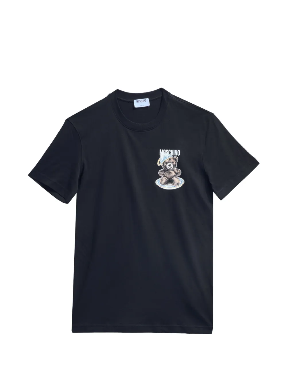 Moschino Teddy-Bear logo-print T-shirt - Nero