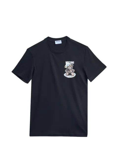 Moschino Teddy-Bear logo-print T-shirt