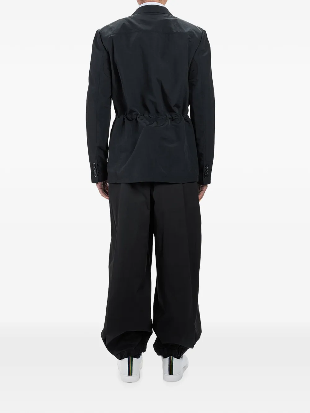 Moschino Wollen blazer met enkele rij knopen Zwart