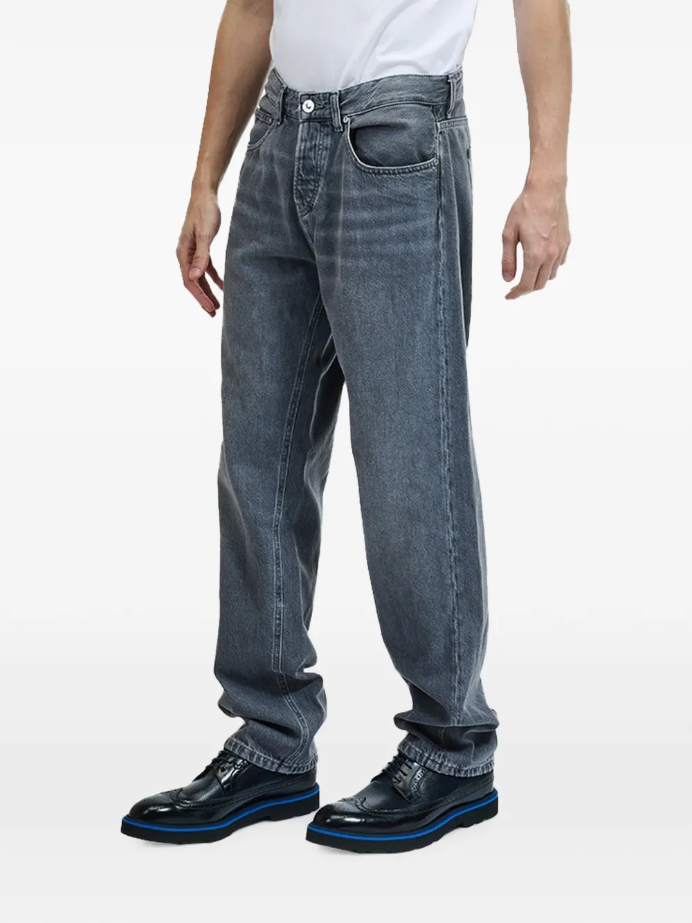 Karl Lagerfeld Ruimvallende broek Grijs