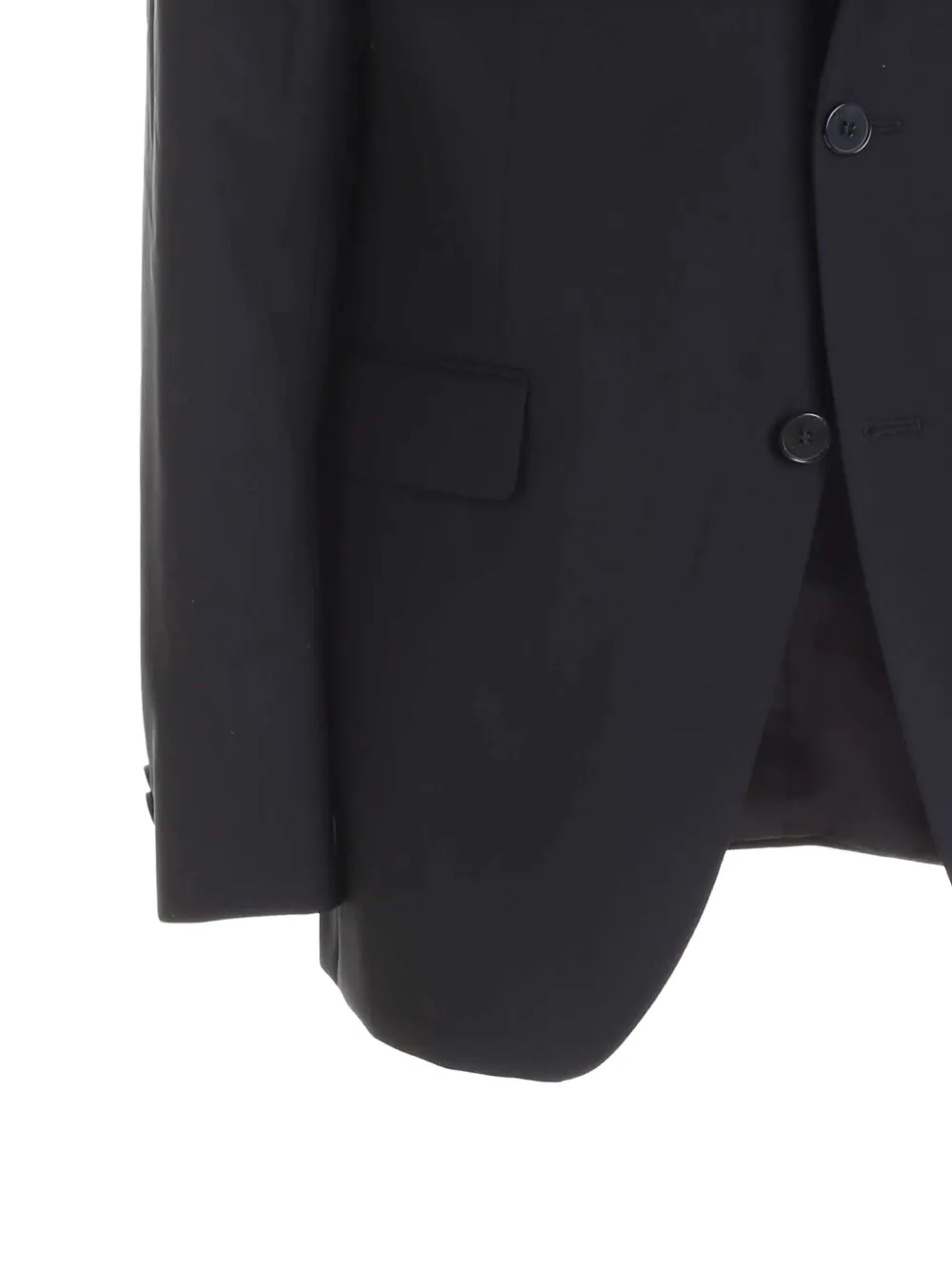 Karl Lagerfeld Blazerjack met enkele rij knopen Zwart