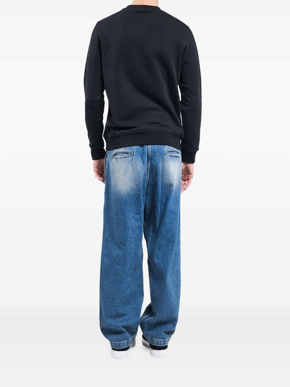 Karl Lagerfeld Sweater met logoprint Zwart