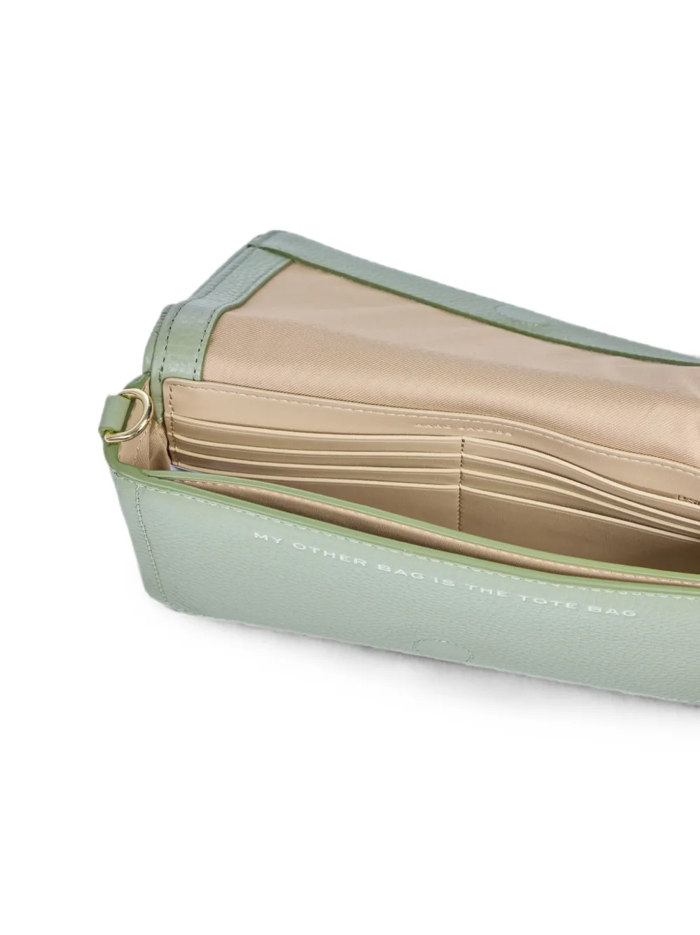 Marc Jacobs The Mini Bag leren schoudertas Groen