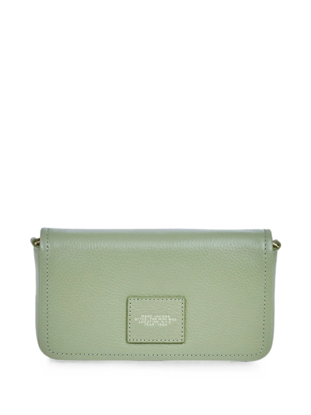 Marc Jacobs The Mini Bag leren schoudertas Groen
