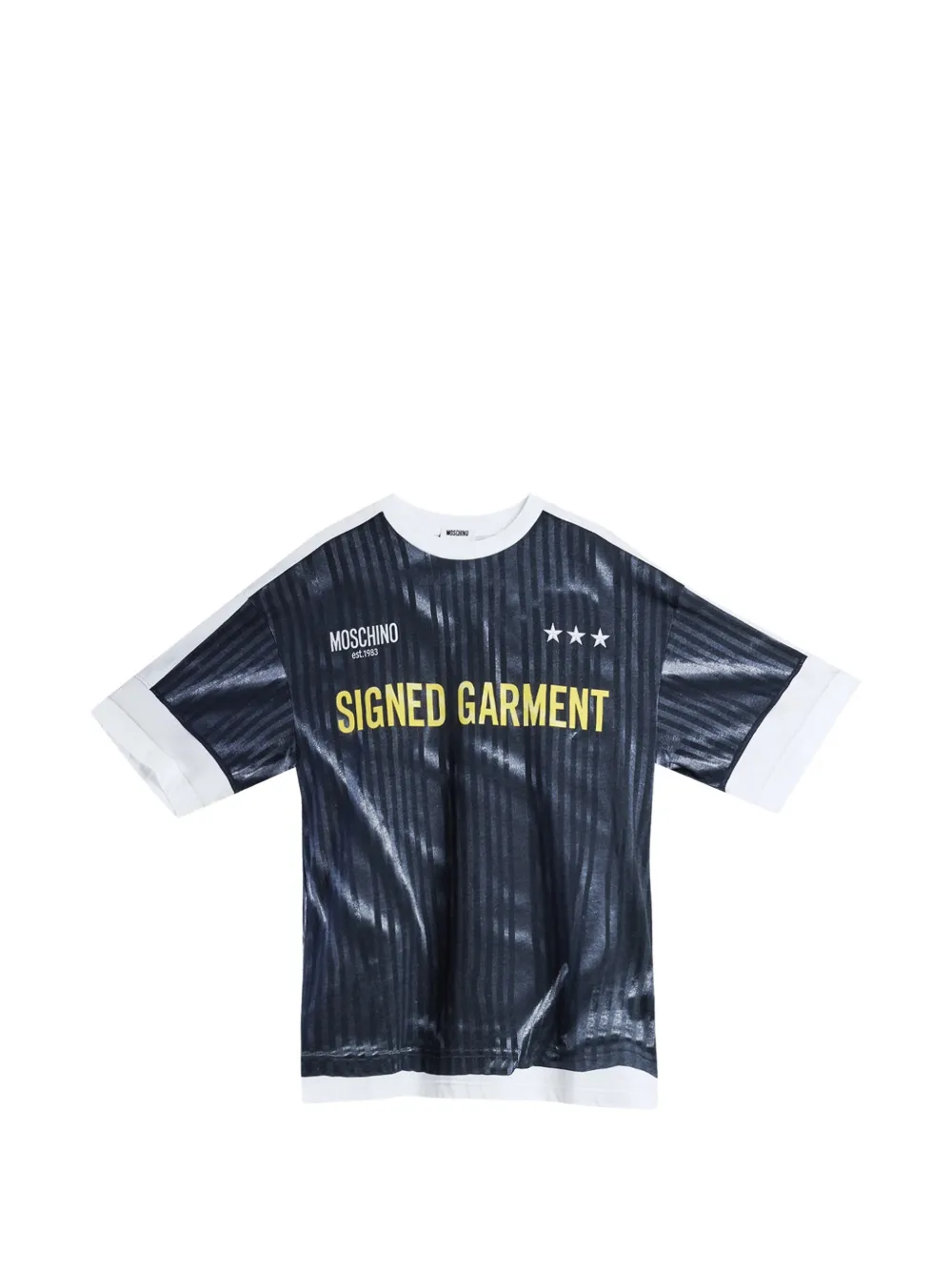 Moschino trompe-l’œil football T-shirt