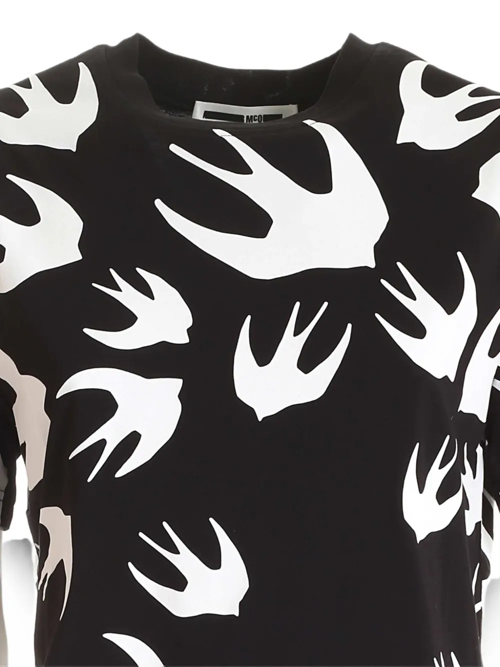 MCQ T-shirt met zwaluwprint Zwart