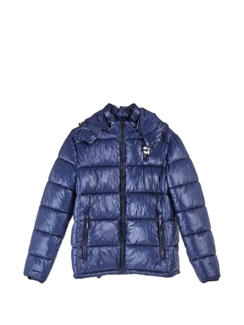 Karl Lagerfeld Tokidoki detachable-hood padded jacket