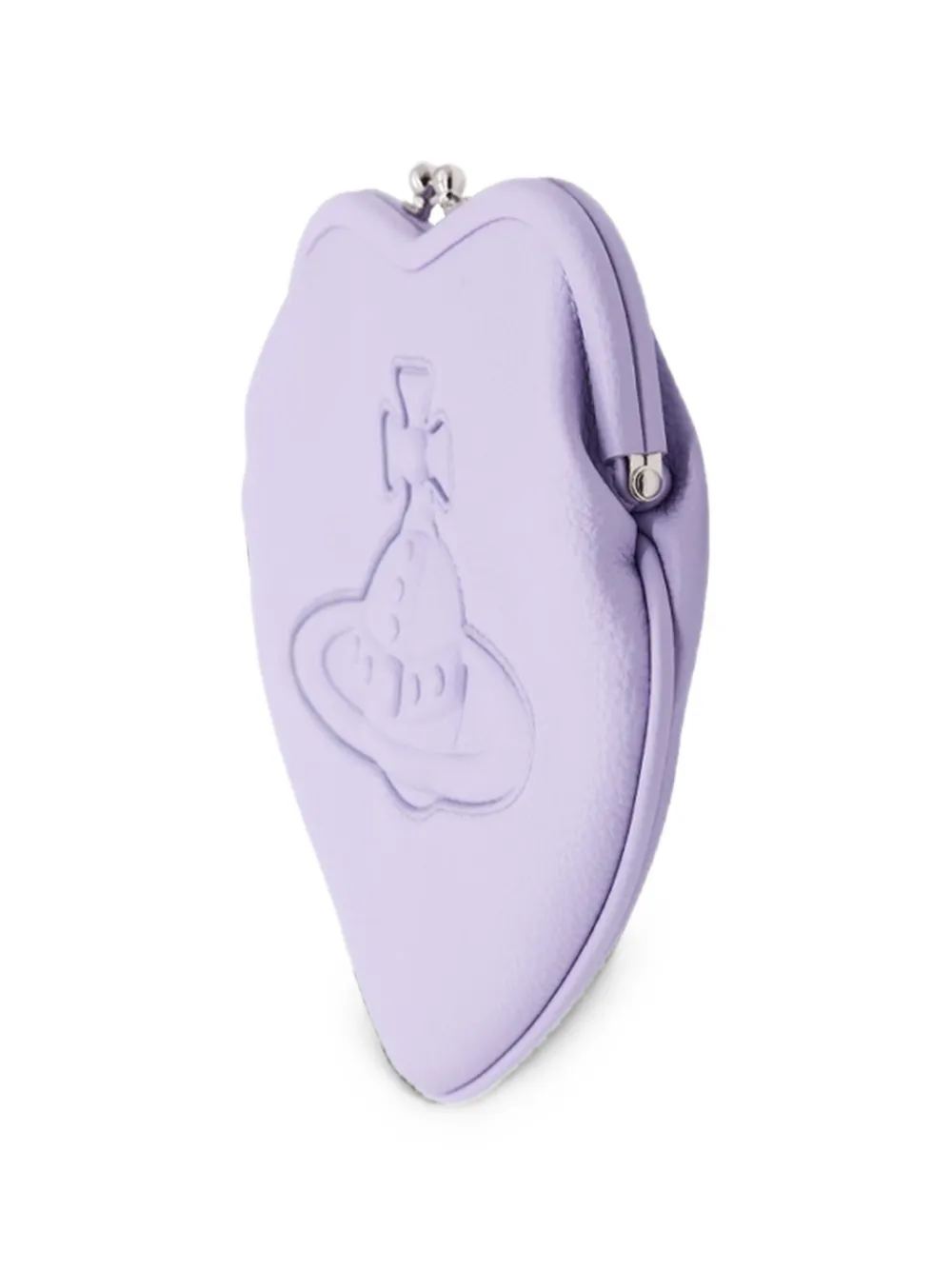 Vivienne Westwood Belle Heart mini-tas met reliëf Paars