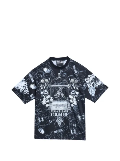 Versace Jeans Couture Cabinet de Curiositè-print T-shirt