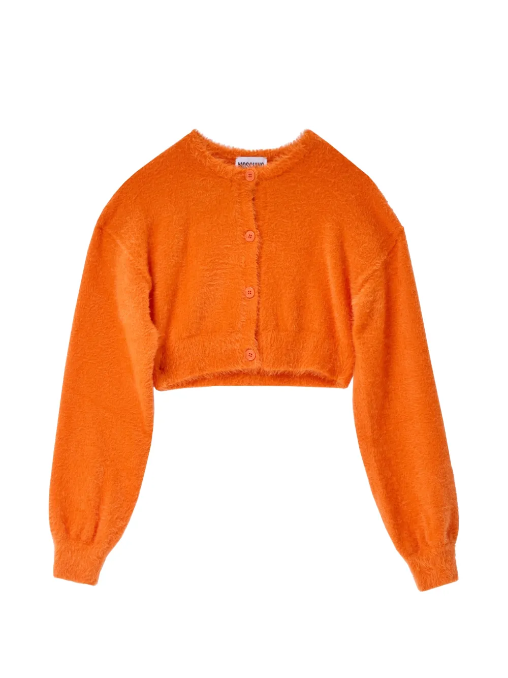 MOSCHINO JEANS Nuvola logo-intarsia cardigan