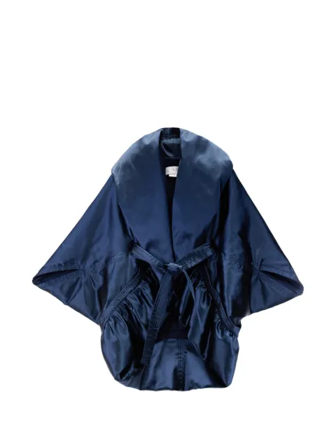 Genny Drapierte Jacke mit Gürtel