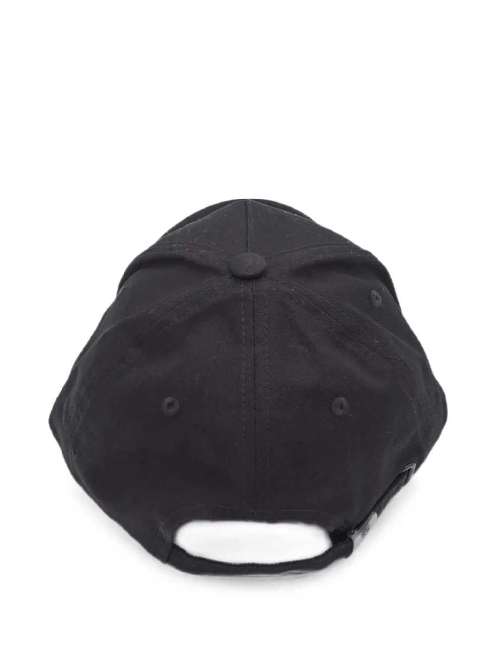 Just Cavalli Honkbalpet met geborduurd logo Zwart