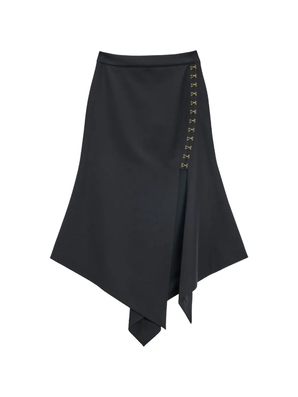 Just Cavalli Gonna midi asimmetrica - Nero