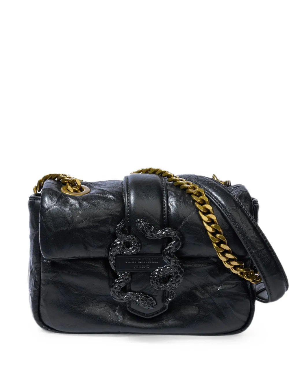 Just Cavalli Snake shoulder bag