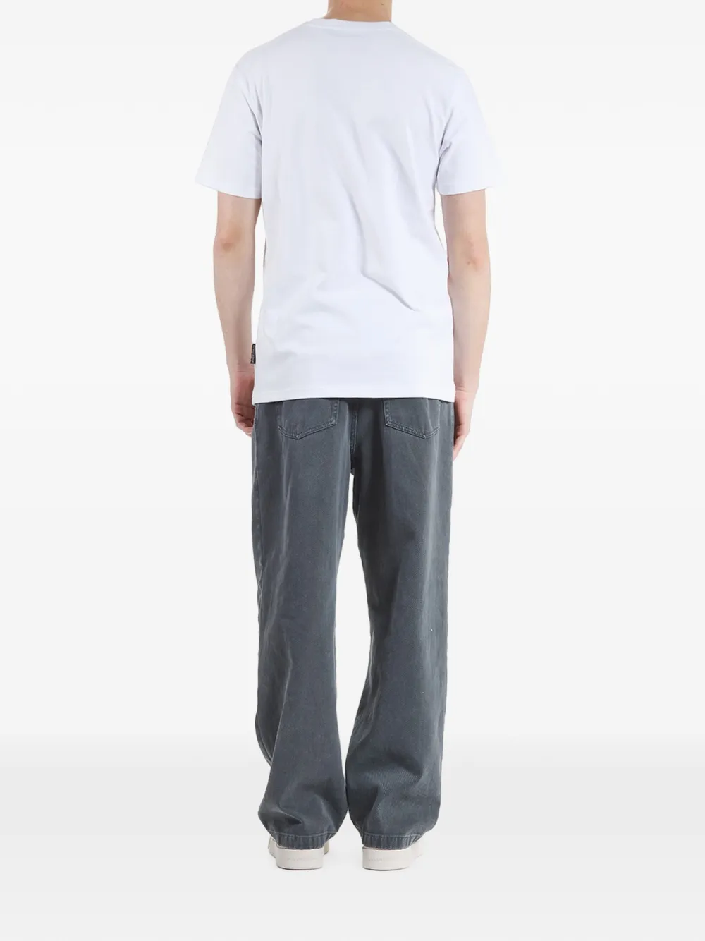 Just Cavalli T-shirt met geborduurd logo Wit