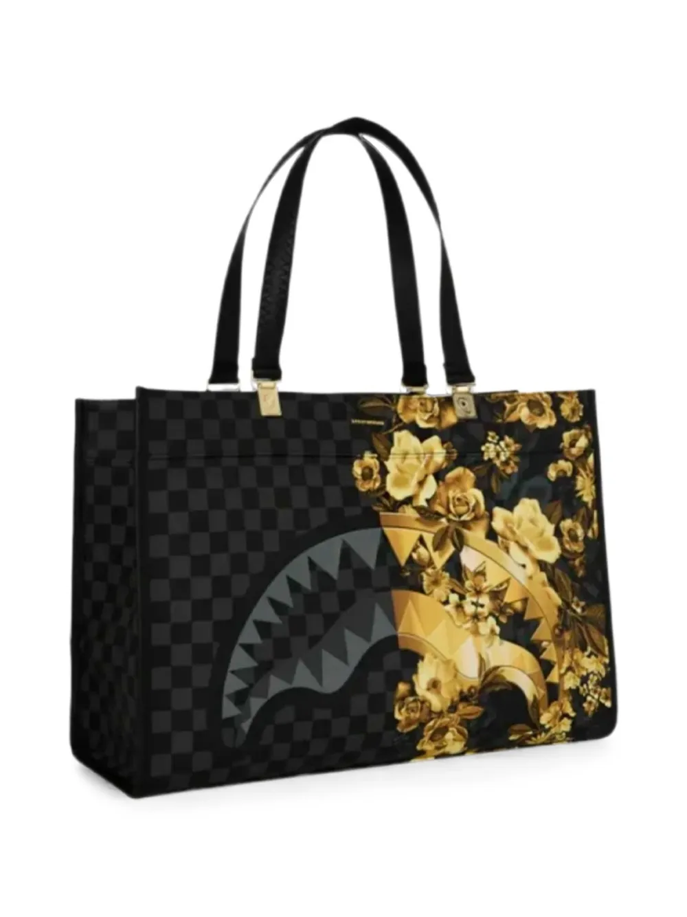 Sprayground Billionaire Bloom Tortuga shopper Zwart