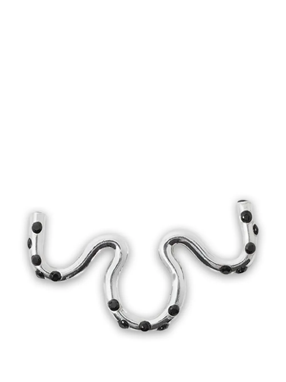 Sunnei Anello con cristalli - Argento
