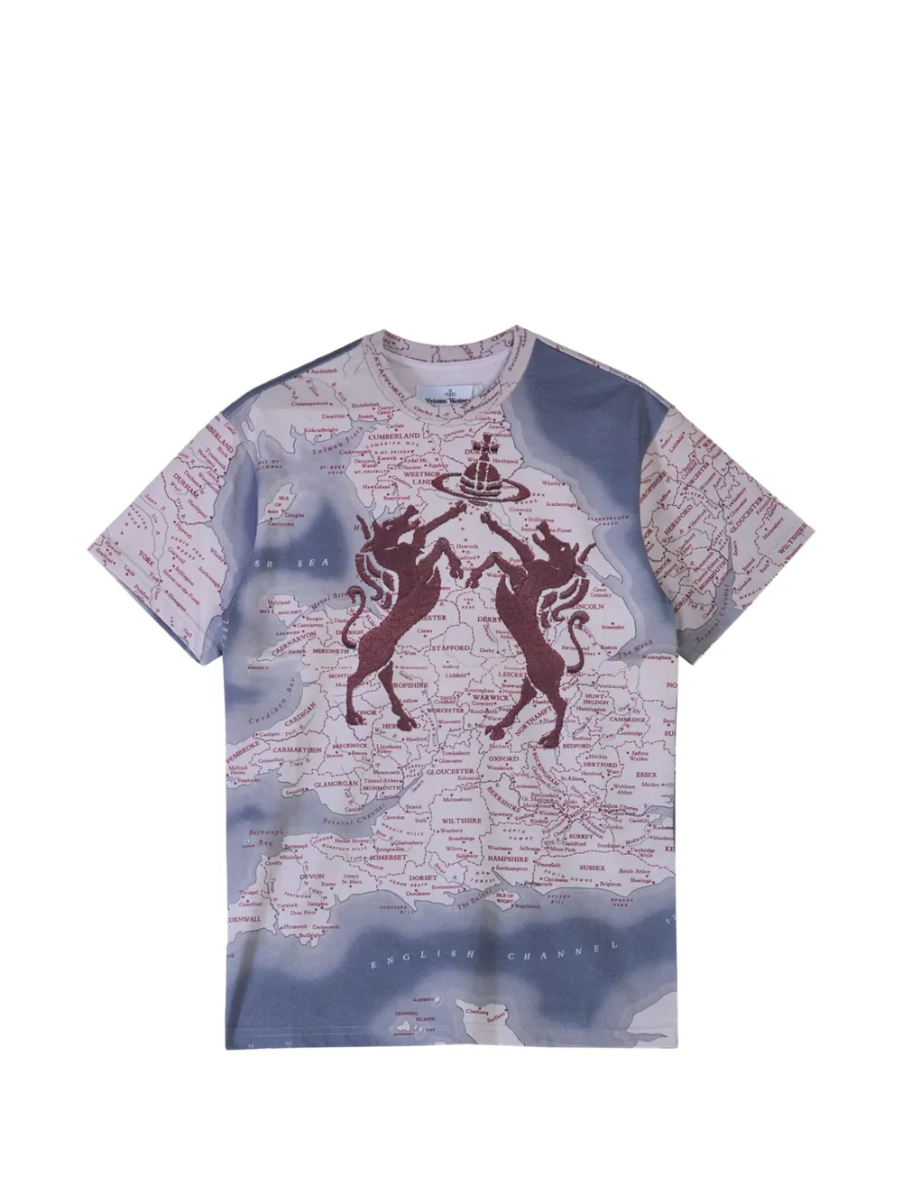 Vivienne Westwood Horses and Orb T-shirt Paars