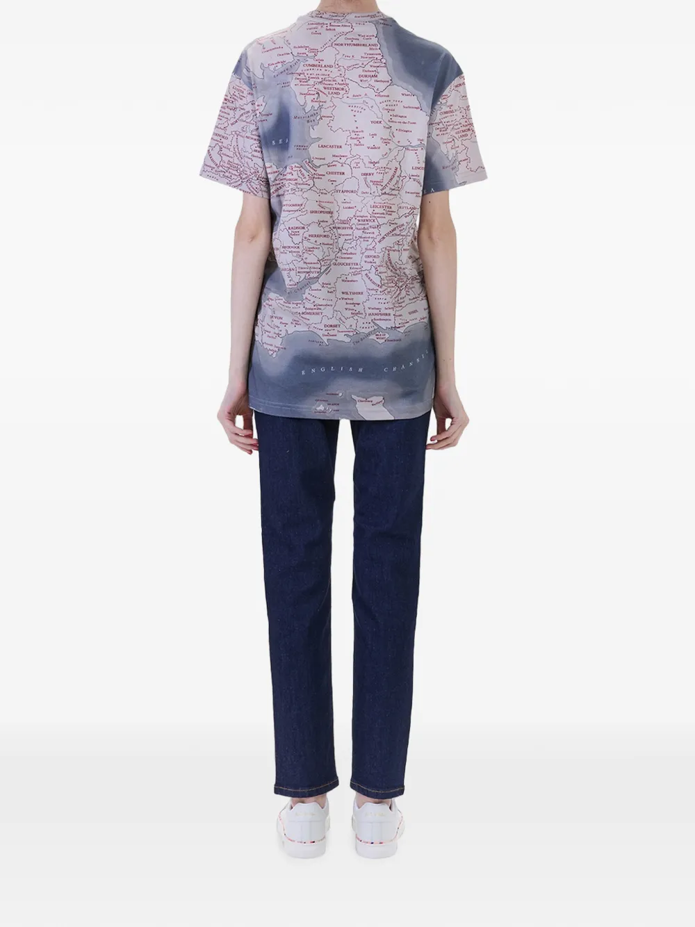 Vivienne Westwood Horses and Orb T-shirt Paars