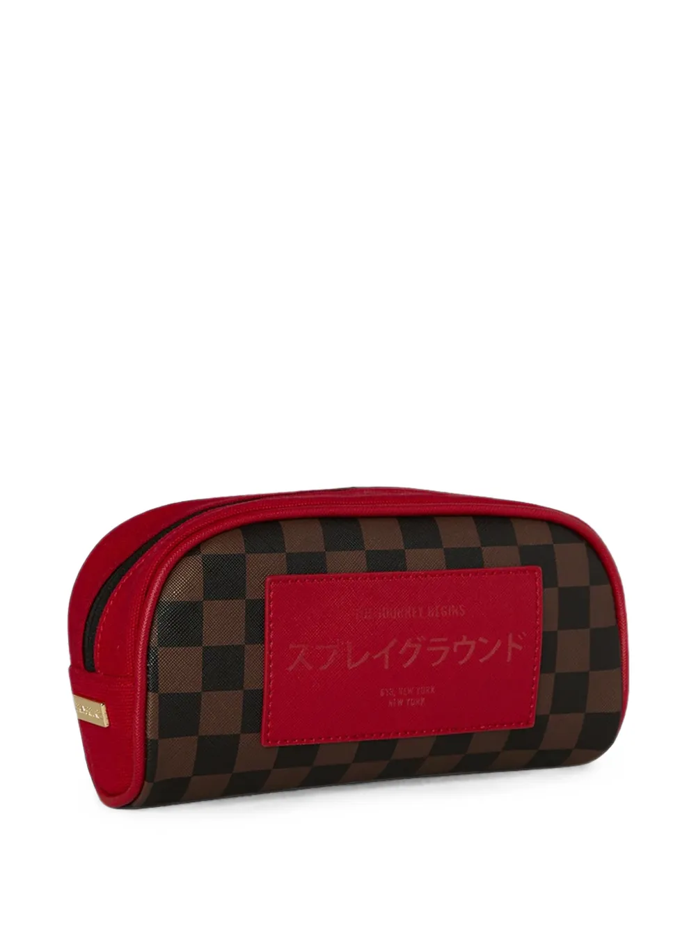 Sprayground Katana Boss geruite buidel Bruin