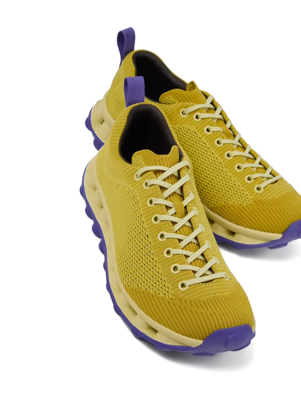 Camper x Sunnei Pelotissima knit sneakers Geel