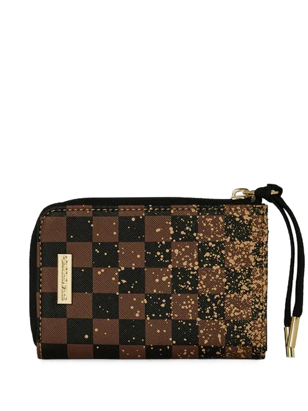 Sprayground Portafoglio Henny Spritz con effetto squalo - Marrone