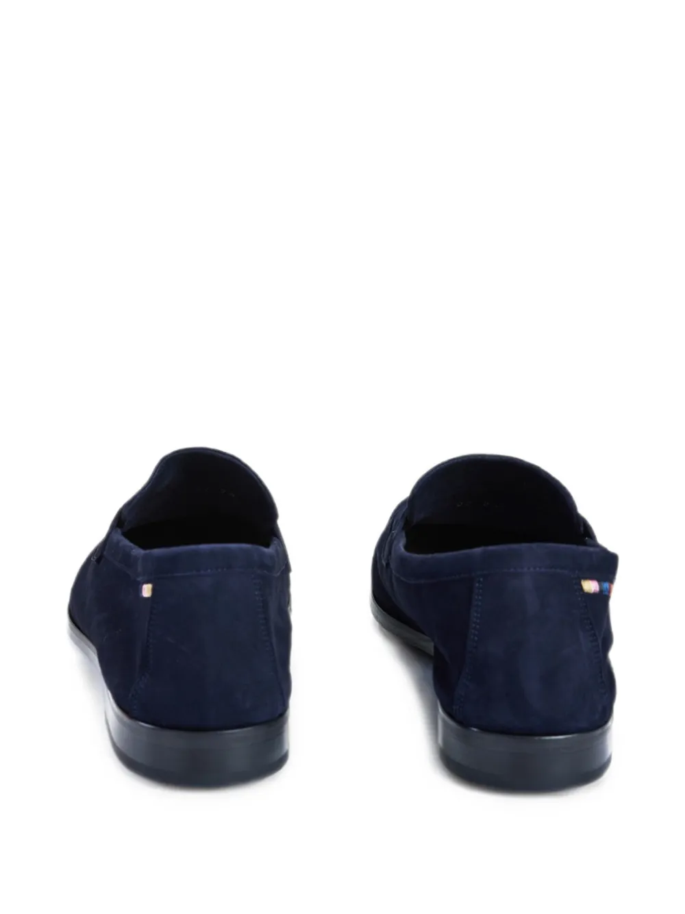 Paul Smith Murano suede penny-slot loafers Blauw