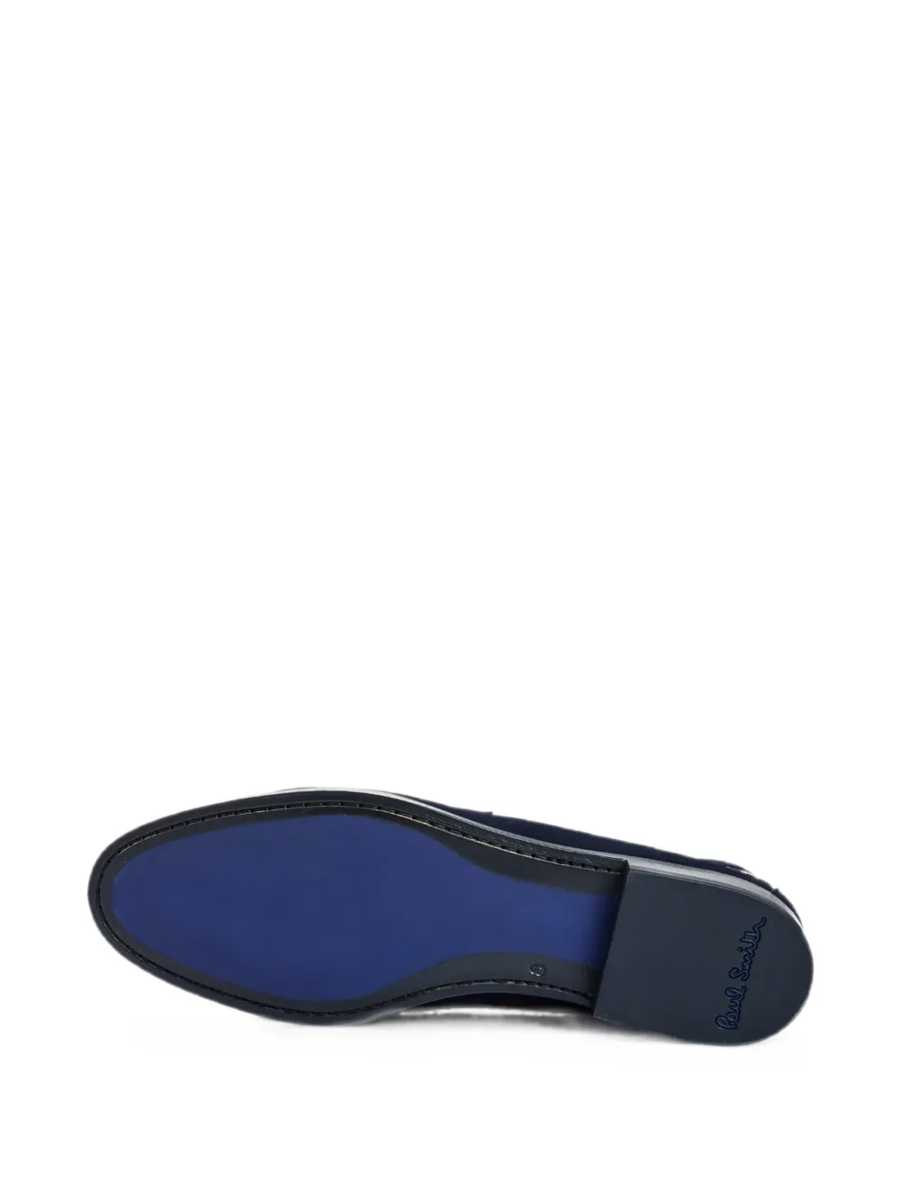 Paul Smith Murano suede penny-slot loafers Blauw