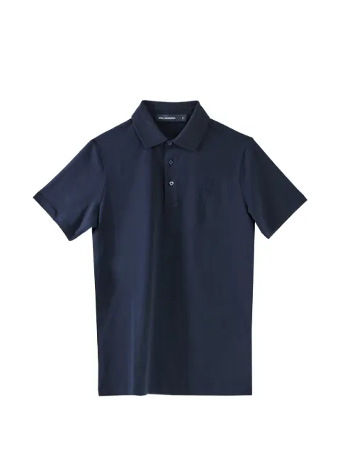 Karl Lagerfeld Karl Kameo embroidered polo shirt
