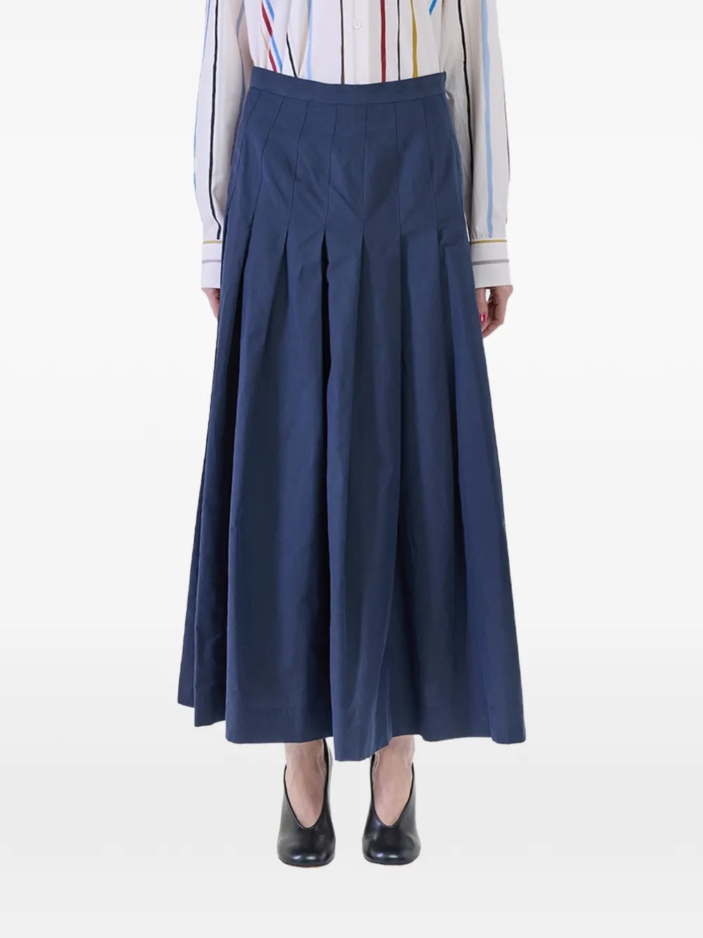 Paul Smith Midi-plooirok Blauw